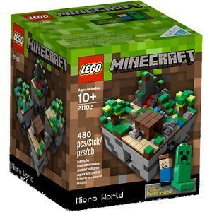   Minecraft Micro World SOLD OUT Online Very HARD to Find 480 PCS