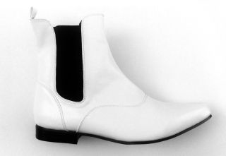 White Pimp 70s Disco Mariachi 60s Mobster Boots Costume Shoes Mens 