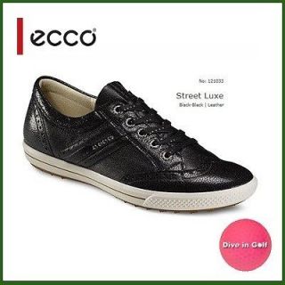 ECCO WOMENS Golf Shoes Street Luxe Black / Black US 8  8.5 EU 39 $180
