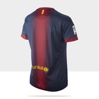   Barcelona Short Sleeve Replica Womens Football Shirt 478331_410_B