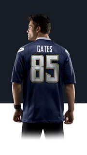    Antonio Gates Mens Football Home Game Jersey 468965_419_B_BODY