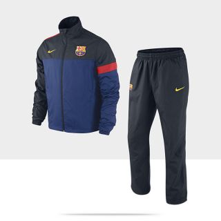 FC Barcelona Sideline Mens Woven Football Warm Up 477769_435_A