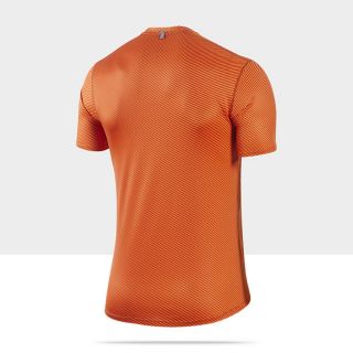 Nike Sublimated Short Sleeve Mens Running Shirt 505131_803_B