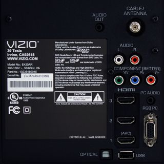 Vizio 42 E420AR Flat Panel LCD 1080p HD TV HDMI 100 000 1 Contrast 