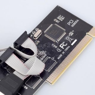 New PCI to Serial 2 Port Controller Card Based on AL0369 Adapter PW 
