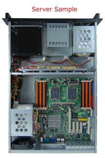2U Rackmount Rack Mountable Server Case Chassis