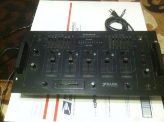Channel Stereo Sound Mixer 7 Band Equalizer