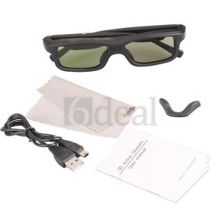 universal rechargeable 3d tv active shutter glasses for sony lg sony 