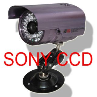 8pcs Bullet 36IR 1 3 Sony CCD 600TVL 1000GB 8CH Video Input Network 