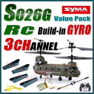   S026G RC Helicopter Spare 3CH 3CHANNEL Mini Remote Control Gyro