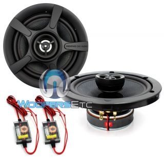 15 MC62 Memphis 6 5 Mclass Coaxial Speakers Crossovers Built in 