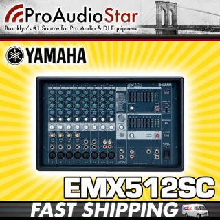 Yamaha EMX512SC EMX 512 SC 500W Powered Mixer