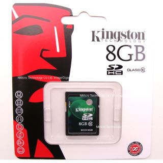   Genuine 8GB 8G SD SDHC Class 10 SD HC Memory Flash Card SD10V/8GB C10