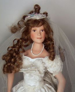 Gorgeous 19 inch Bride Doll by Patricia Rose 1999