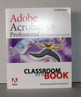 Adobe Acrobat 6 Professional Mac PN 12020031 New Box