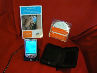 HP iPAQ H4100 Model 4155 Pocket PC WiFi Bluetooth w All Accessories 