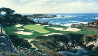 the 15th at cypress point by larry dyke 5022