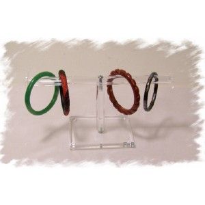 10 Acrylic T Bar Jewelry Display Bracelet Stand Holder