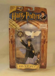 HARRY POTTER Gryffindor Harry Action Figure Sorcerers Stone NEW Mattel 