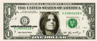 Tool Adam Jones Celebrity Dollar Bill Uncirculated Mint US Currency 