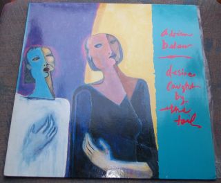 LP Adrian Belew EX King Crimson Desire Caught by The Tail 1st US EX EX 