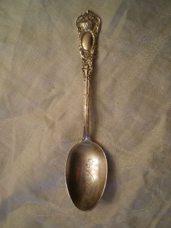 Shoruds Adcock & Teufel Sterling Spoon Chicago Crown Eagle Torch Olive 