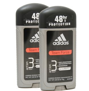 Adidas Team Force Men Twin Pack Deodorant Stick 2 8 Oz