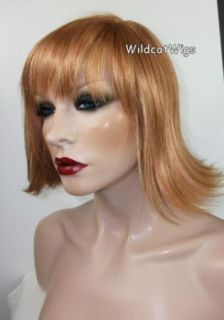 wispy adele wig monofilament part 27c light ginger all my wigs are 