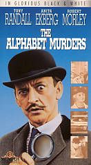 The Alphabet Murders VHS RARE 65 Agatha Christie Poirot Stars Tony 