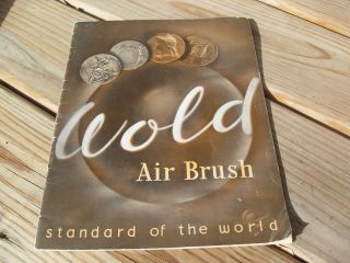 Vintage Wold Air Brush Catalog 49 Brushes Parts From 1940 Best