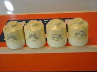 Lionel Postwar Canisters 4 Air Activated 61125
