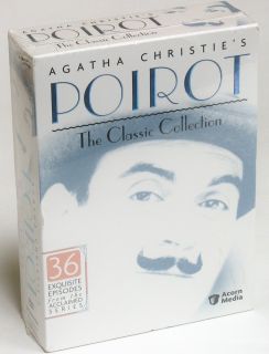 Agatha Christies Poirot The Classic Collection DVD Set New/Sealed 