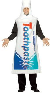 Adult Funny Humor Toothpaste Unisex Halloween Costume