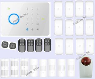  GSM SMS HOME OR COMMERCIAL SECURITY ALARM SYSTEM MOTION DETECTORS G5
