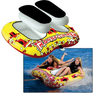 AirHead Transformer Tube 2 person water towable  CANADIANS NO CUSTOMS 