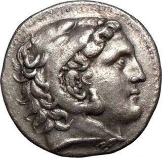 Alexander The Great 356 323 BC Silver Tetradrachm Amphipolis Heracles 