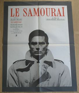 Samourai Melville Alain Delon French Movie Poster 67
