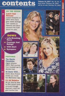 Days of Our Lives Alison Sweeney Eileen Davidson 2007 Soap Opera 