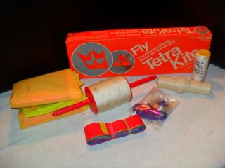 1973 Alexander Graham Bell Tetra Kite in Box with Instr and a 2nd Kite 