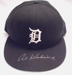 Signed Autographed Al Kaline Detroit Tigers Baseball Cap Hat Certified 