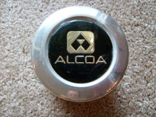 Alcoa Wheels Polished Aluminum Small P T Center Cap 1
