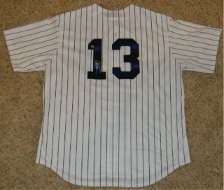 Alex Rodriguez Signed Autographed New York Yankees 13 Jersey AROD COA 