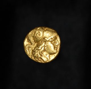 Ancient Greek King Alexander the Great of Macedon Gold Stater Coin