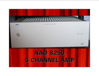 NAD S250 5 1 Channel Amplifier