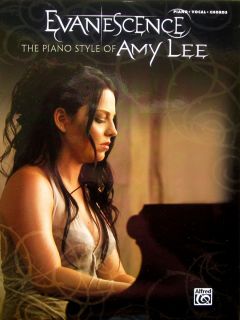 Evanesence Amy Lee Piano Styles Vocal Guitar Song Book Free 53 Musical 