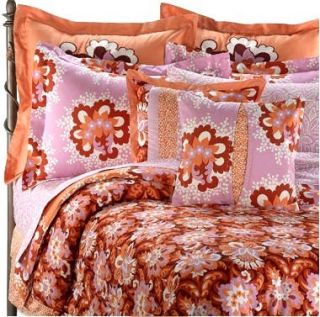 Amy Butler Valencia Queen 5pc Comforter Sham Bedskirt Pillow Set NIP 