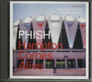 Trey Anastasio Phish Hampton 9TRX Box Sampler Promo CD