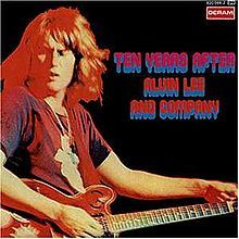 Ten Years After Alvin Lee Company Signed LP Cover COA GAI