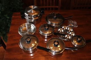 Amway Queen Stainless Steel 20 Piece Cookware New in Box