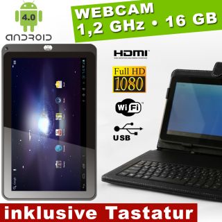 10 Zoll Tablet PC Android 4 0 1 2GHz Laptop 16GB HDMI USB WiFi 